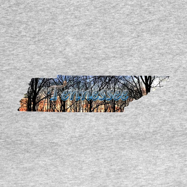 Tennessee State art shirt with text by BlaineC2040